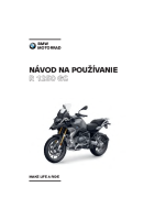 BMW R1250 GS - Navod na pouzivanie SK 2020-2